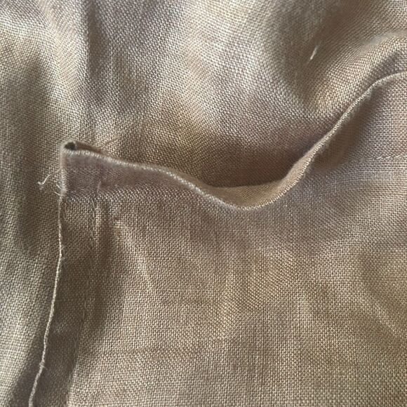 A.L.C Callum Linen Paper Bag Waist Pants Size 4 - Picture 6 of 8